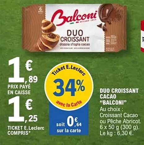 Balconi DUO CROISSANT
