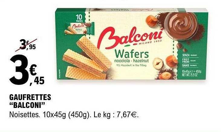 Balconi Wafers