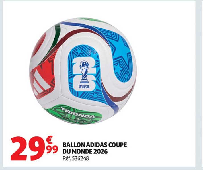 BALLON ADIDAS COUPE DU MONDE 2026