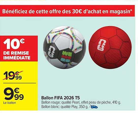 Ballon FIFA 2026 T5