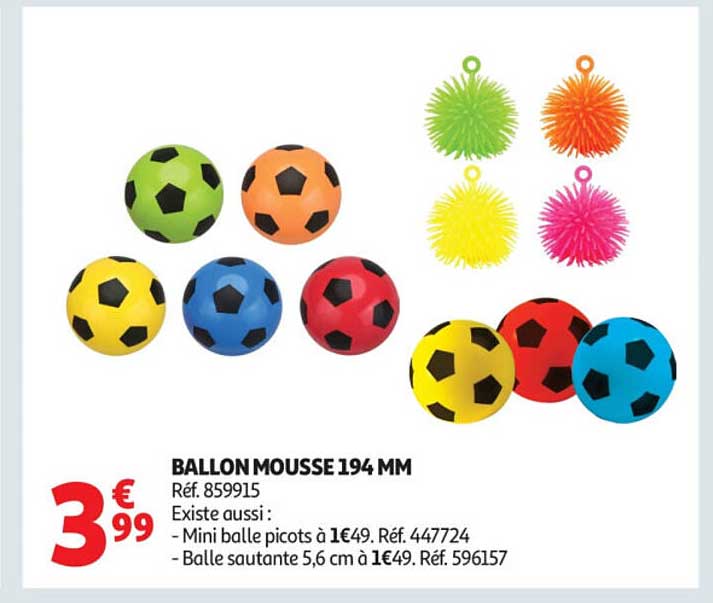 BALLON MOUSSE 194 MM
