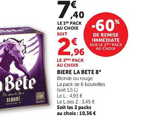 BIERE LA BETE 8°