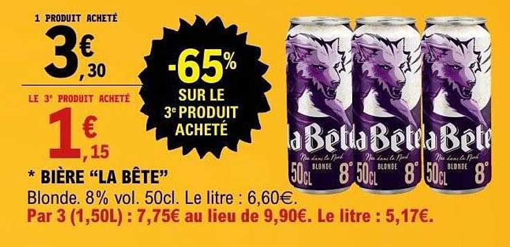 Bière "La Bête