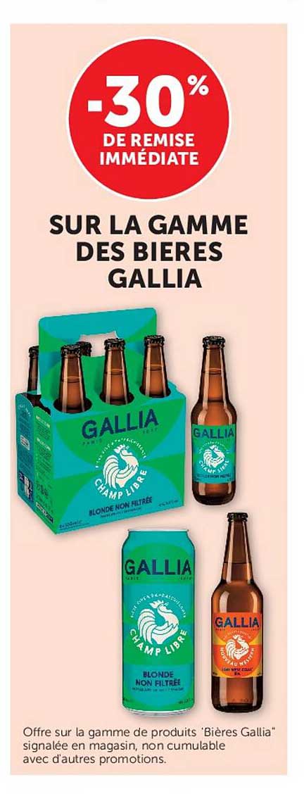 Bières GALLIA