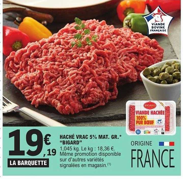Bigard Viande Hachée
