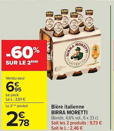 BIRRA MORETTI