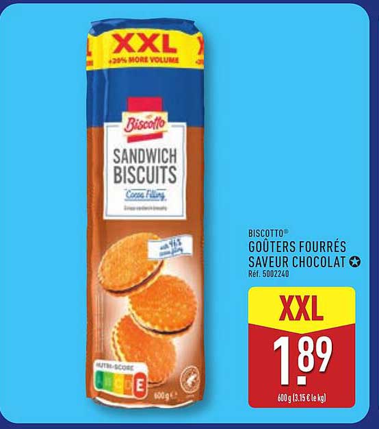 Biscotto Sandwich Biscuits