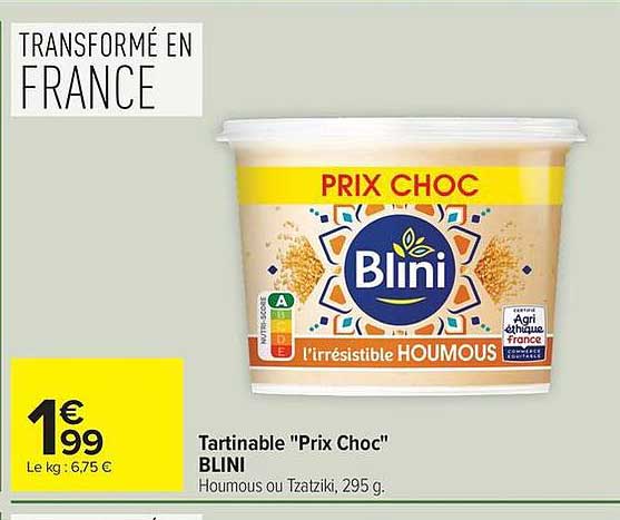 Blini l'irrésistible HOUMOUS