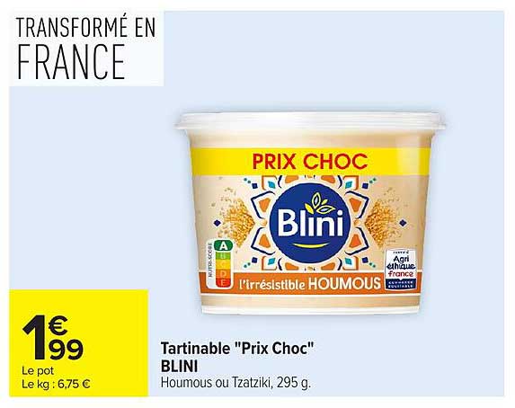 Blini l'irrésistible HOUMOUS