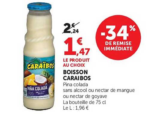 Boisson Caraïbos