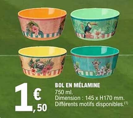 BOL EN MÉLAMINE