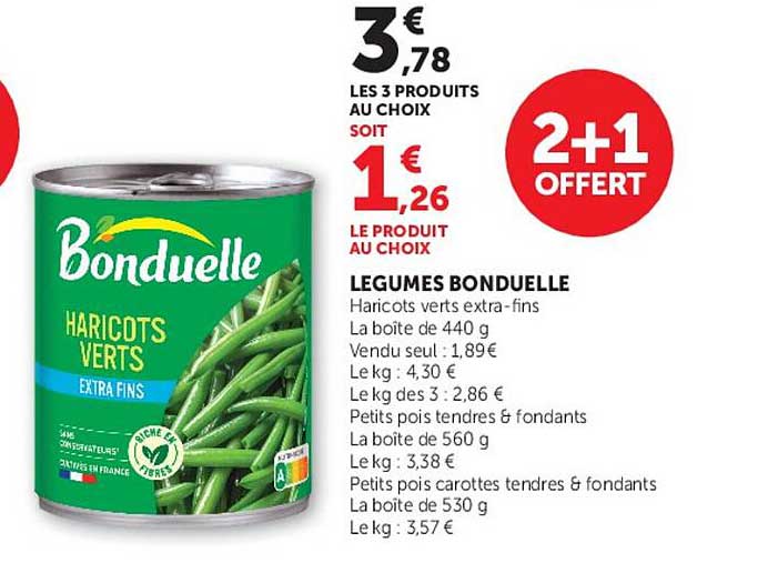 Bonduelle Haricots Verts