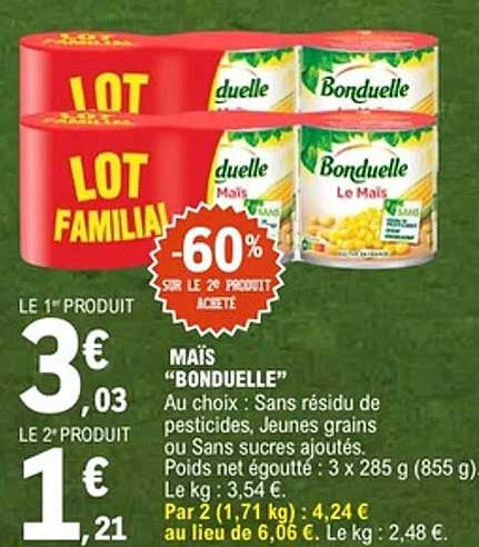 Bonduelle Maïs