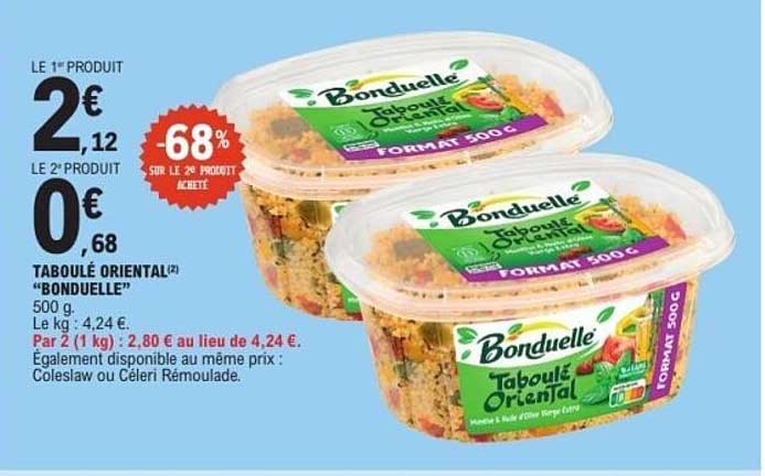 Bonduelle Taboulé Oriental