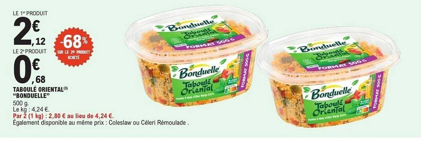 Bonduelle Taboulé Oriental