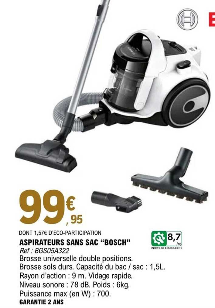 Bosch Aspirateurs sans sac