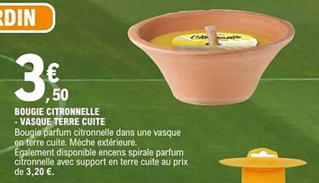 BOUGIE CITRONNELLE