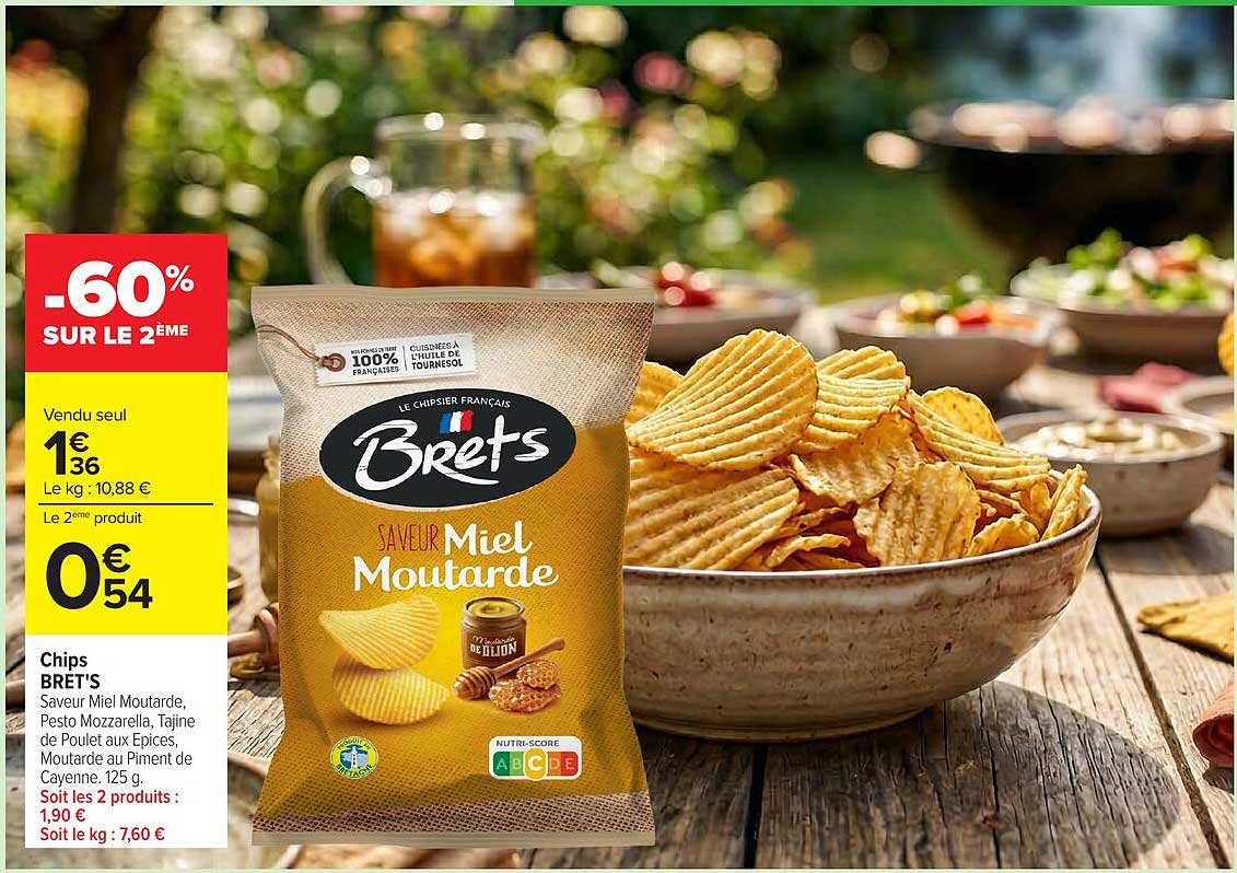 Bret's Saveur Miel Moutarde