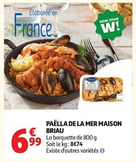 BRIAU Paëlla de la mer maison