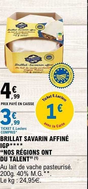 Brillat-Savarin Affiné IGP*****
