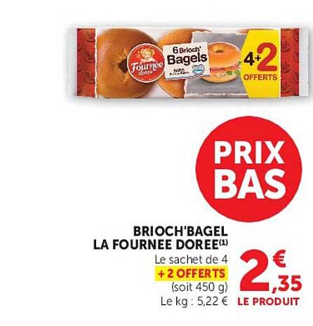 BRIOCH'BAGEL LA FOURNÉE DORÉE