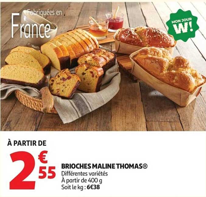 BRIOCHES MALINE THOMAS