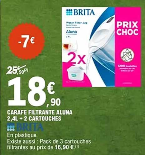 BRITA Carafe filtrante Aluna