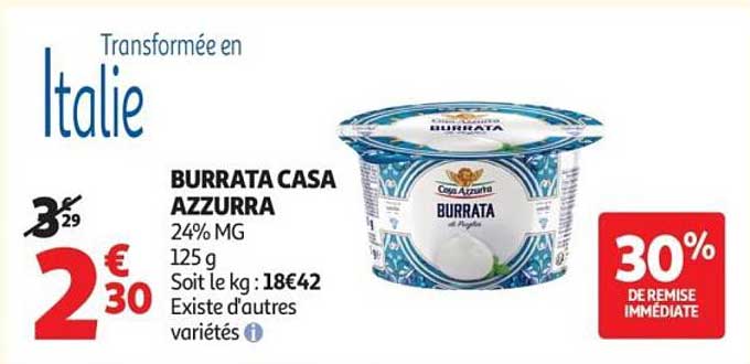 BURRATA CASA AZZURRA
