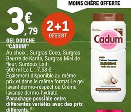 Cadum Gel douche