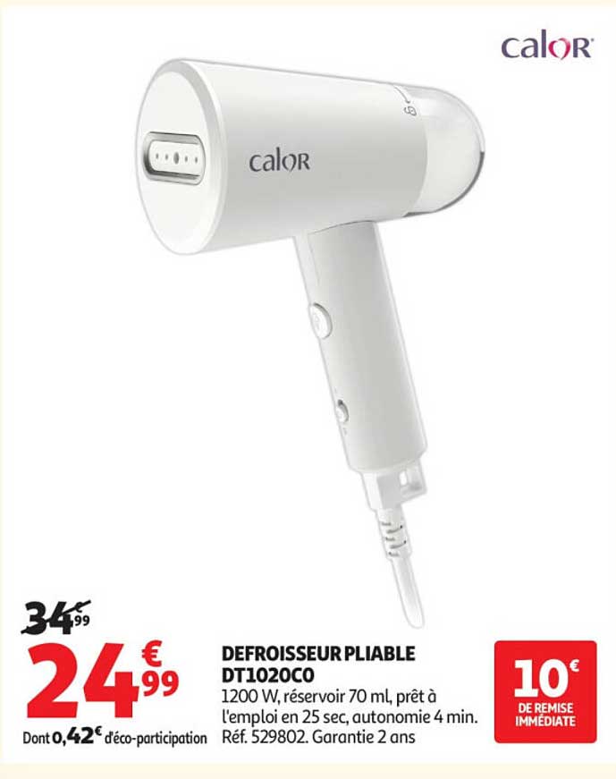 Calor DÉFROISSEUR PLIABLE