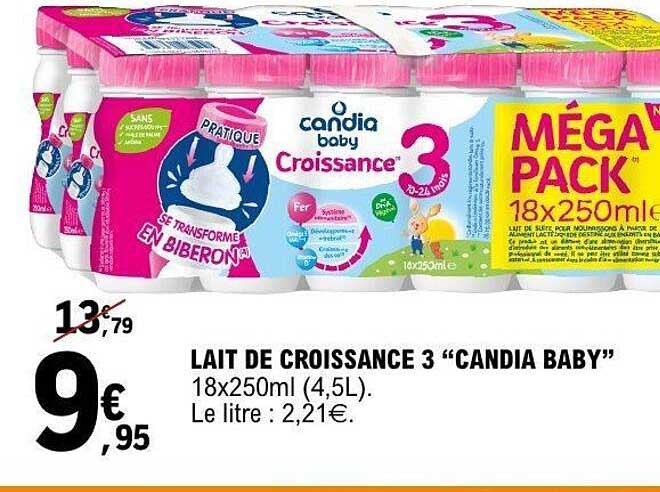 Candia baby Croissance 3