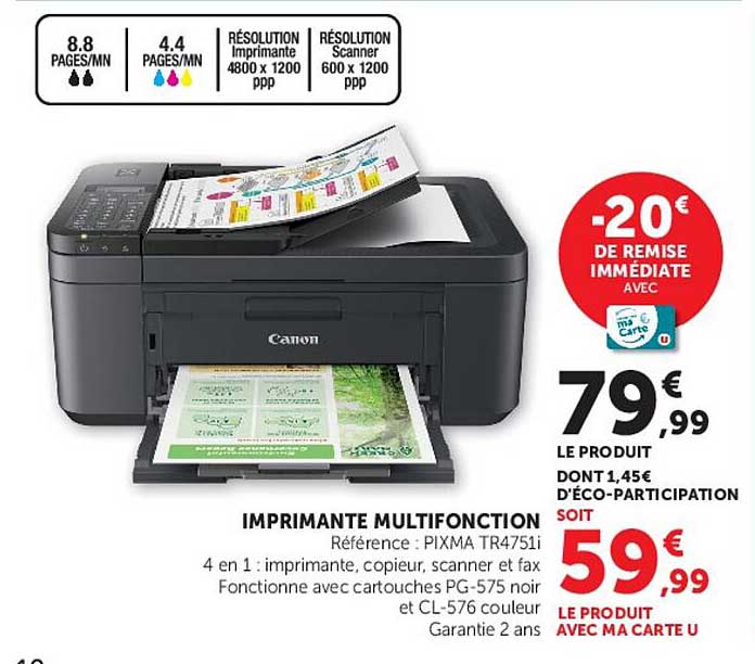 Canon PIXMA TR4751i
