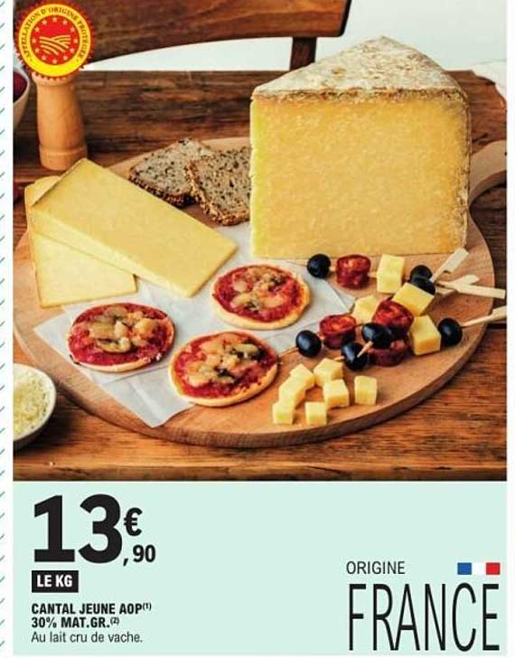 CANTAL JEUNE AOP(*)
