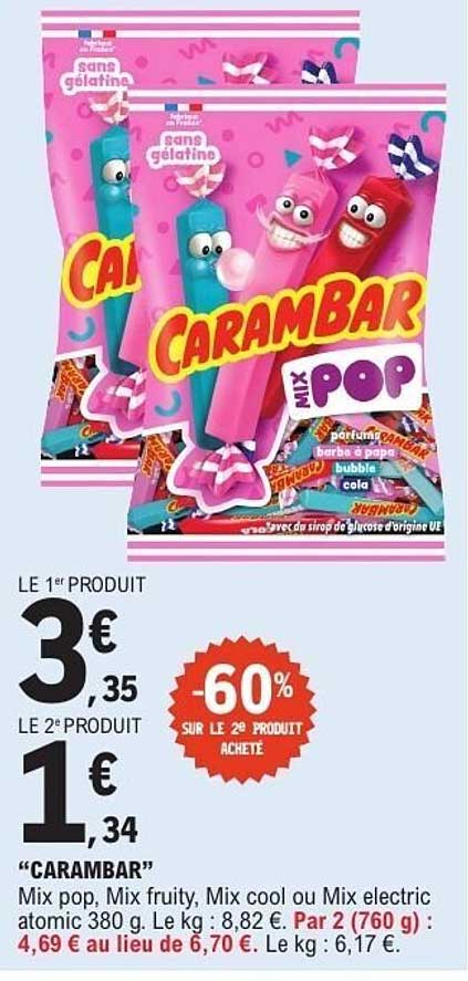 Carambar Mix pop