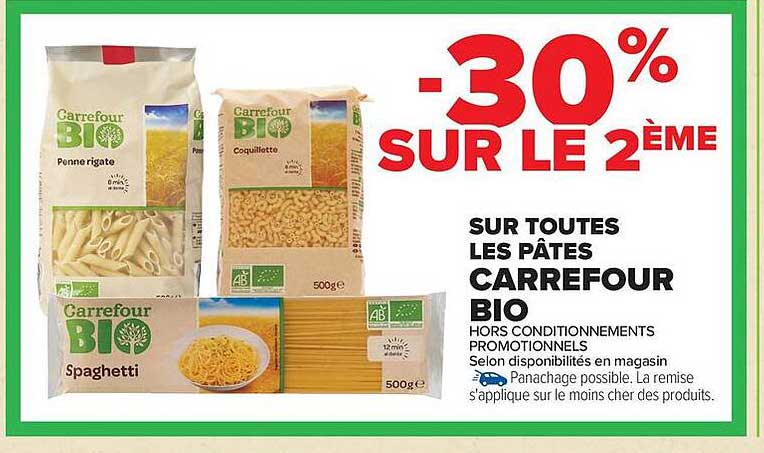 Carrefour Bio Pâtes