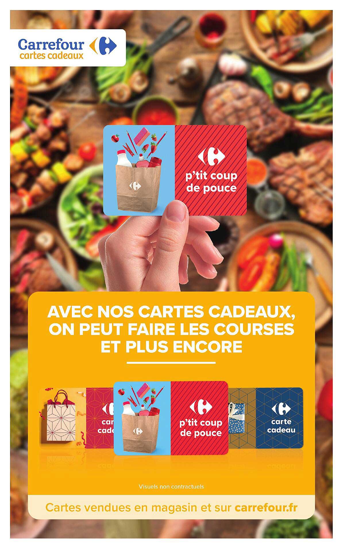 Carrefour cartes cadeaux