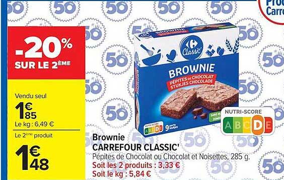 Carrefour Classic' Brownie