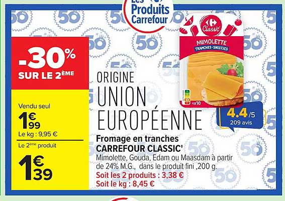 Carrefour Class'ic' MiMolette