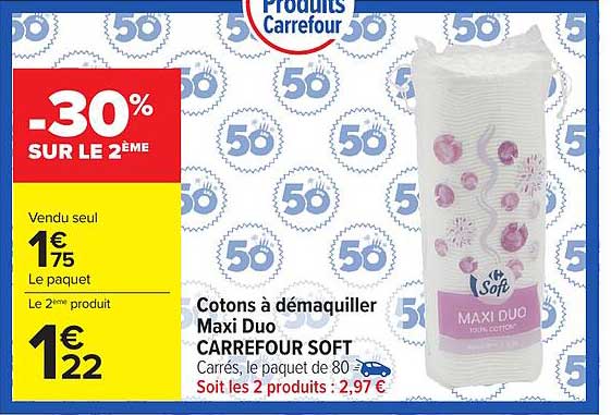 Carrefour Soft Maxi Duo