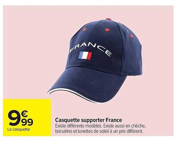 Casquette supporter France