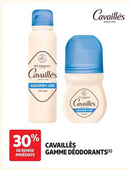 Cavaillès Gamme déodorants