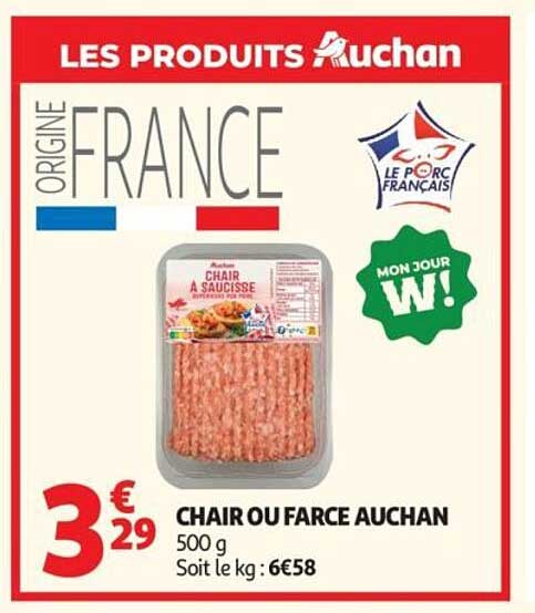 Chair ou farce Auchan
