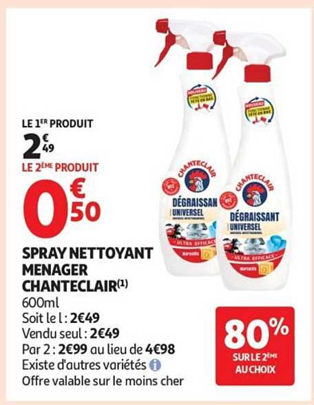 Chanteclair Spray Nettoyant Menager