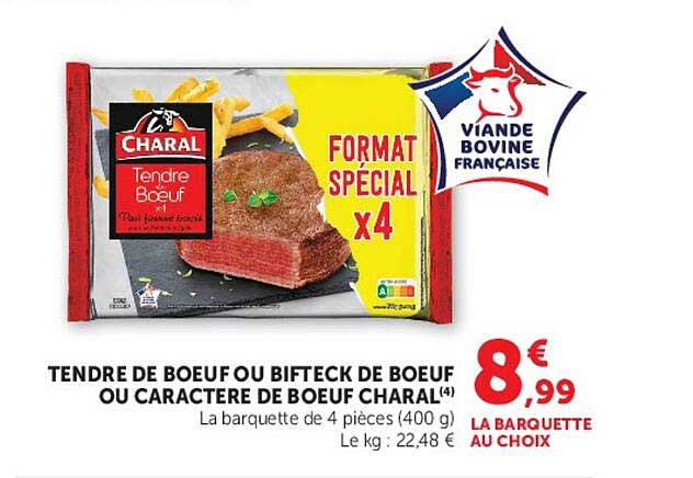 Charal Tendre Boeuf