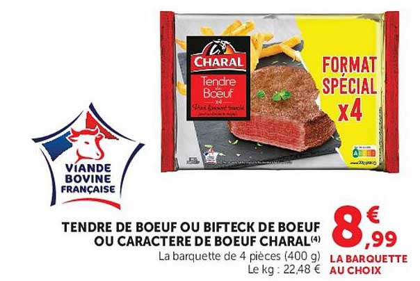 Charal Tendre Bœuf