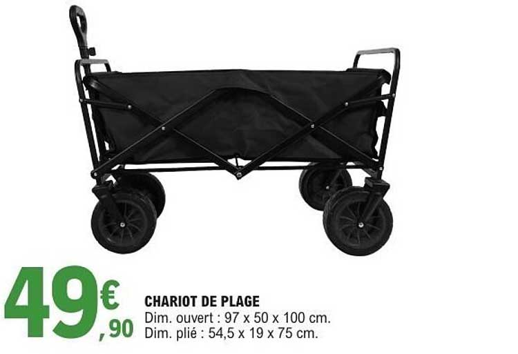 CHARIOT DE PLAGE
