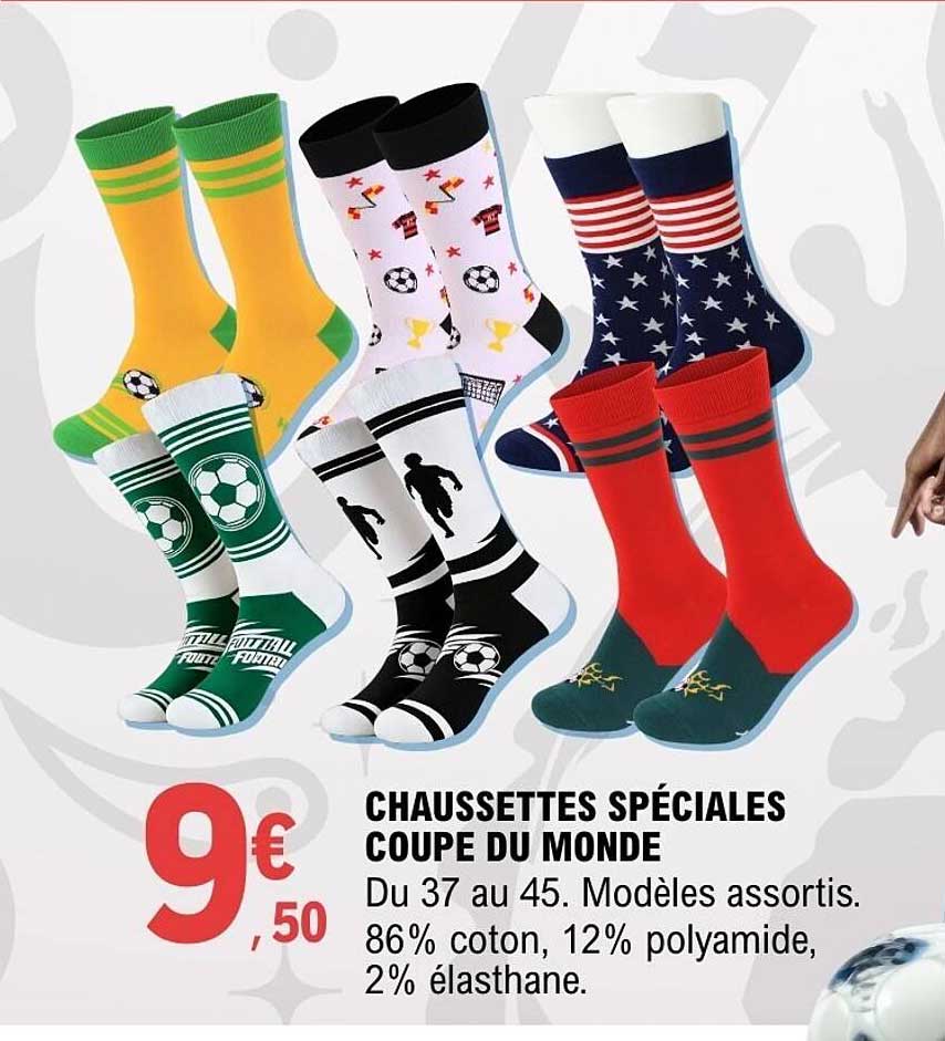 CHAUSSETTES SPÉCIALES COUPE DU MONDE