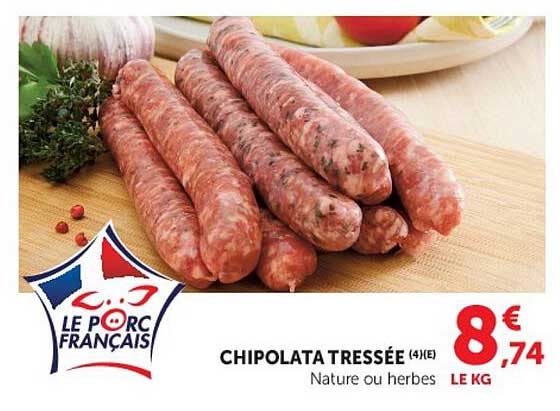 CHIPOLATA TRESSÉE