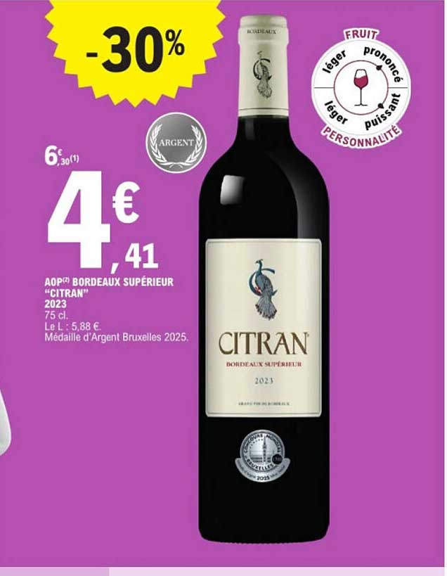 CITRAN Bordeaux Supérieur