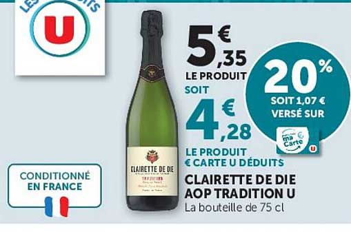 CLAIRETTE DE DIE AOP TRADITION U